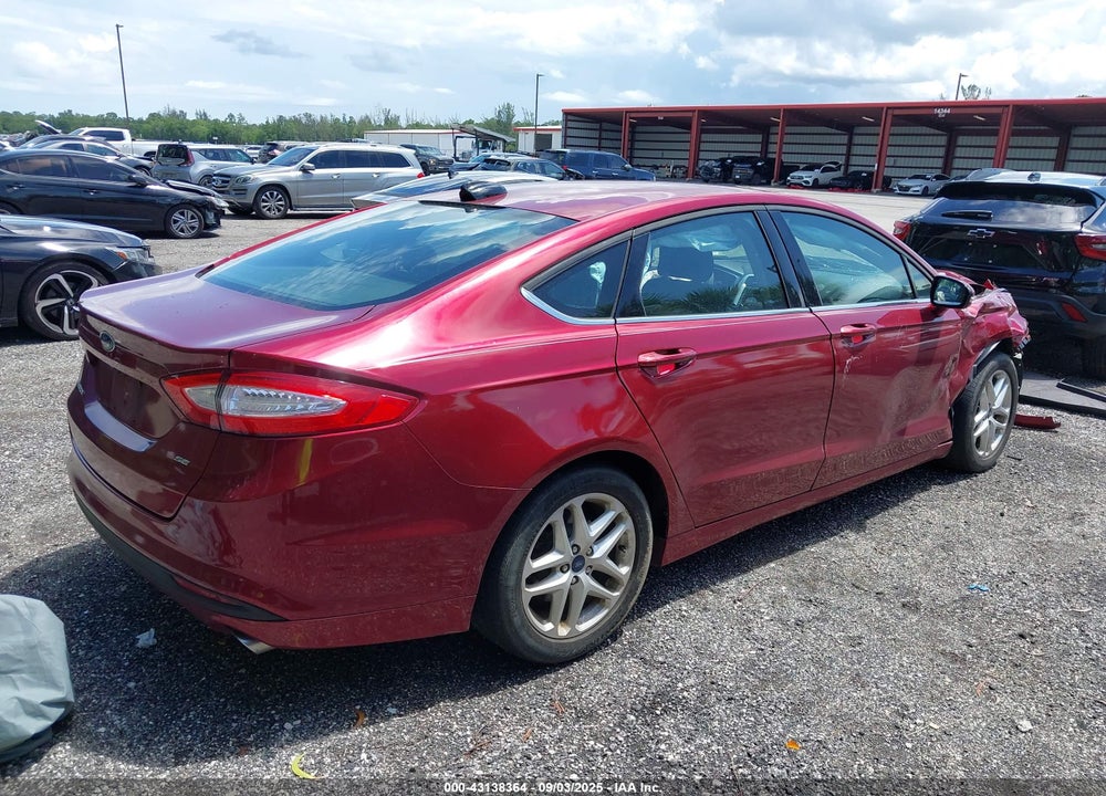 2015 FORD FUSION SE VIN: 3FA6P0H7XFR301302