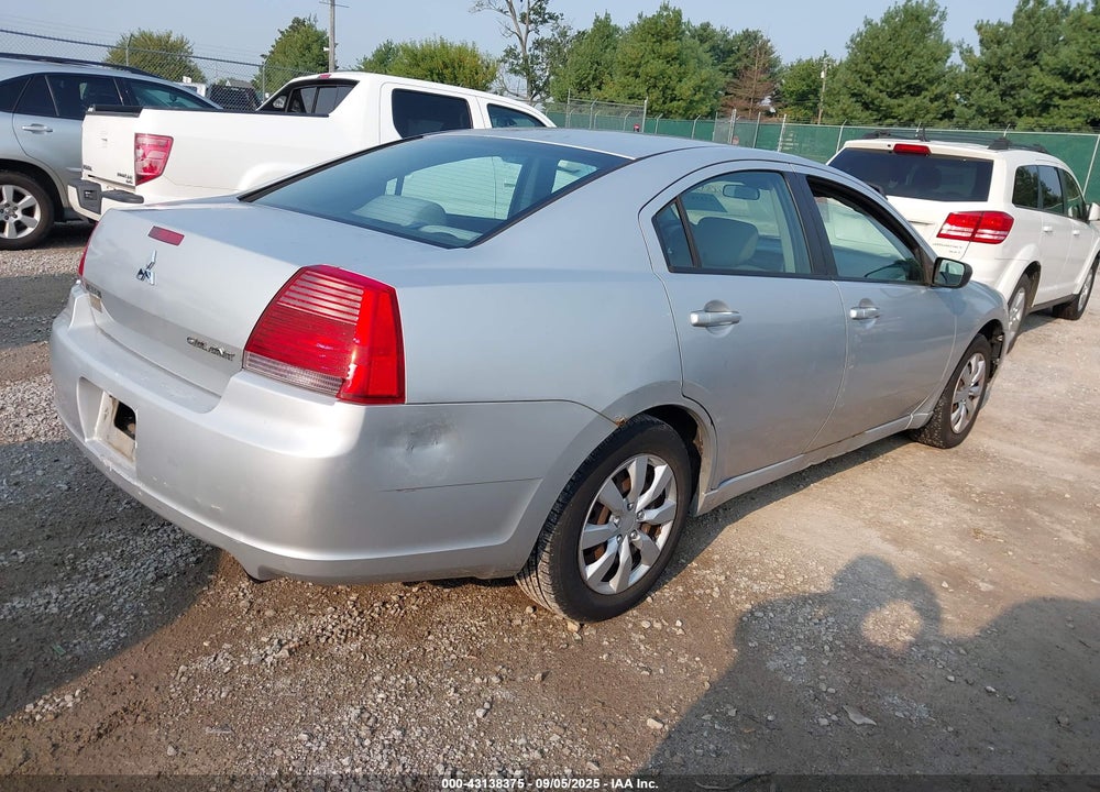 2008 MITSUBISHI GALANT ES VIN: 4A3AB36F38E019648