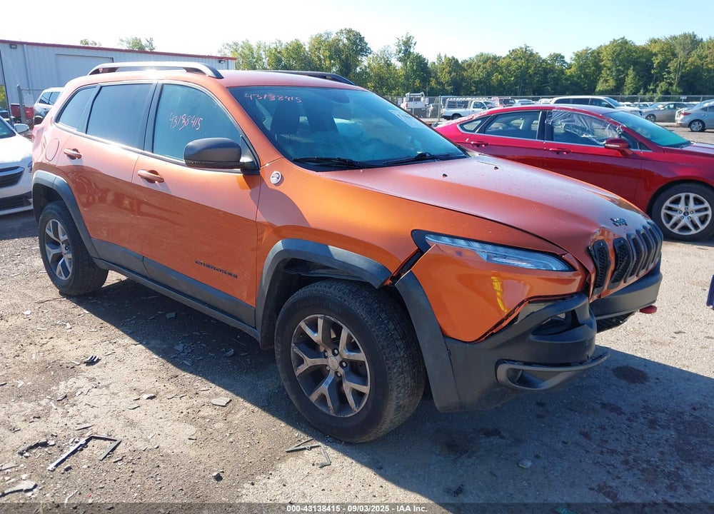 2015 JEEP CHEROKEE TRAILHAWK VIN: 1C4PJMBB3FW616234