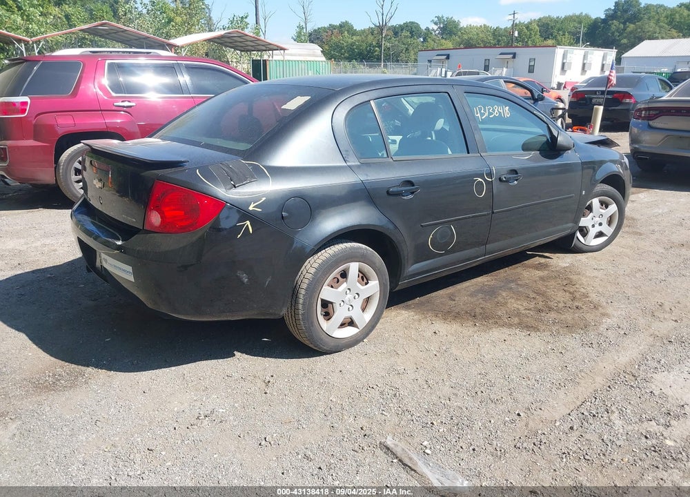 2007 CHEVROLET COBALT VIN: 1G1AK55F377385282