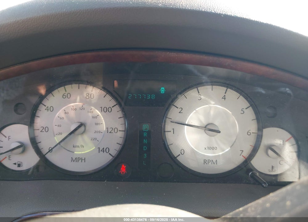 2008 CHRYSLER 300 TOURING VIN: 2C3LA53G68H334786