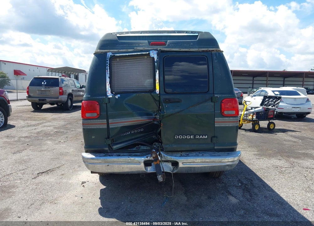 1996 DODGE RAM VAN VIN: 2B6HB21Y2TK116188