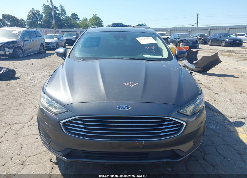 2019 FORD FUSION VIN: 3FA6P0LU2KR206062