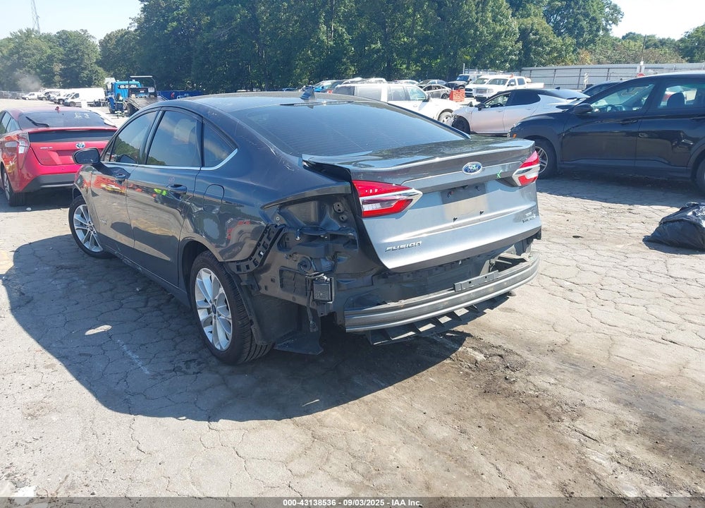 2019 FORD FUSION VIN: 3FA6P0LU2KR206062