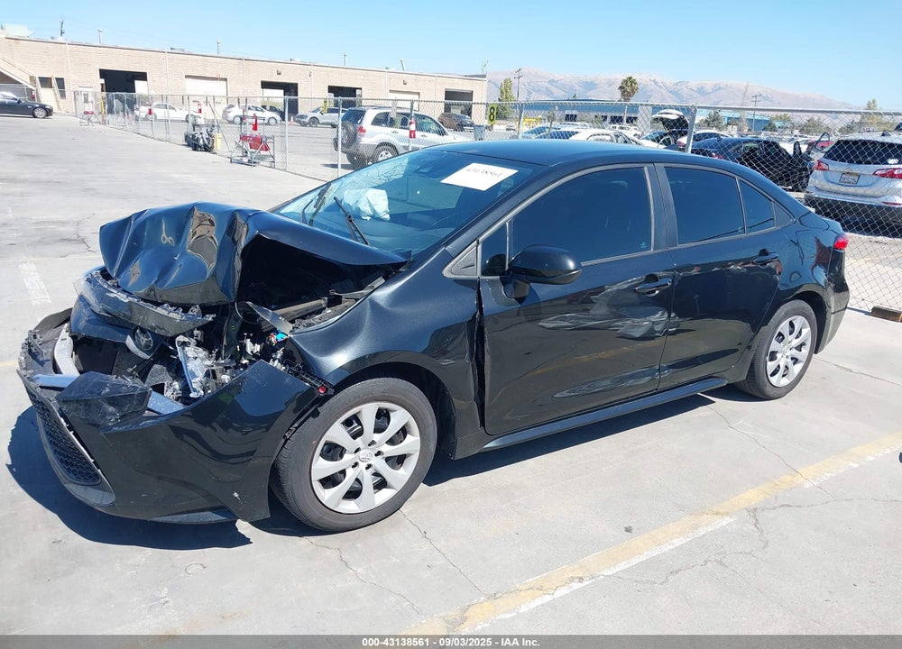 2022 TOYOTA COROLLA LE VIN: 5YFEPMAE1NP374729
