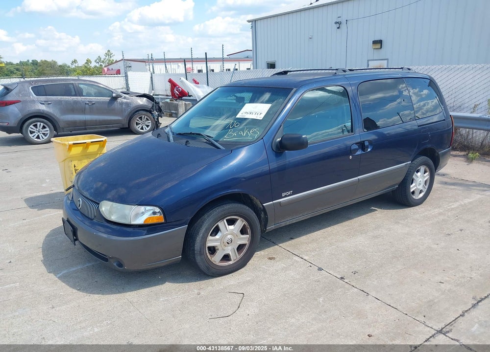 2002 MERCURY VILLAGER SPORT VIN: 4M2ZV12TX2DJ12106