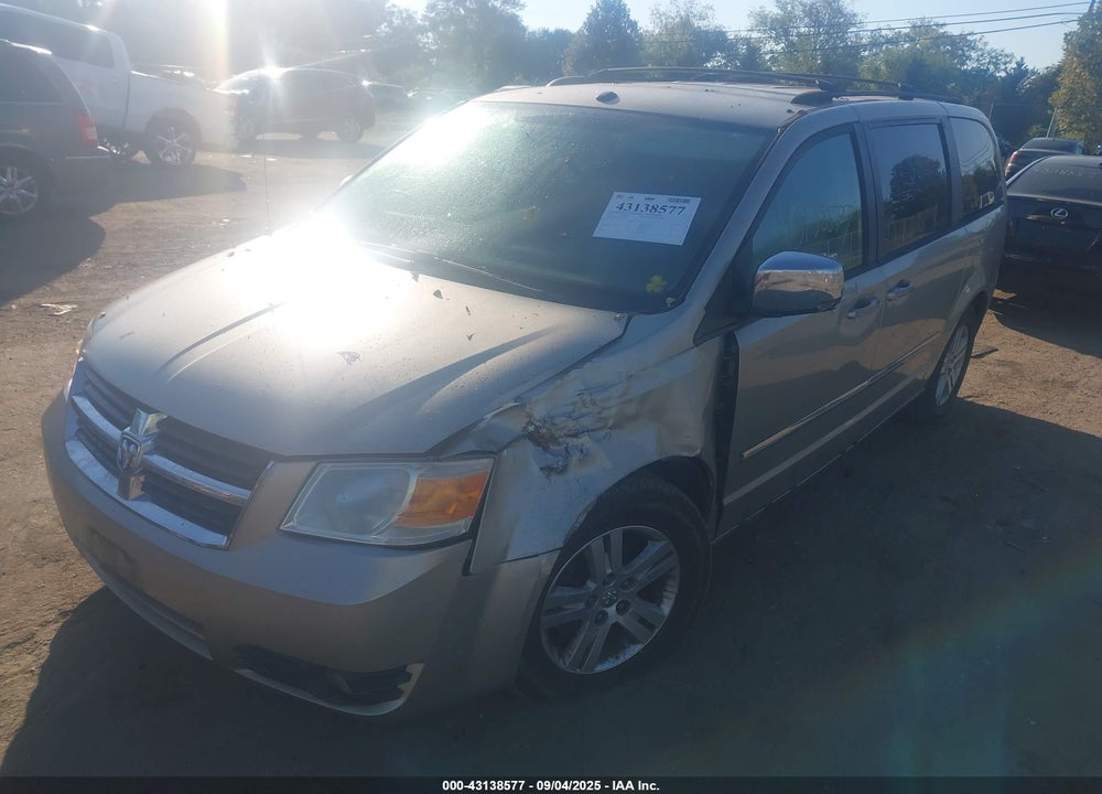 2008 DODGE GRAND CARAVAN SXT VIN: 2D8HN54X78R145872