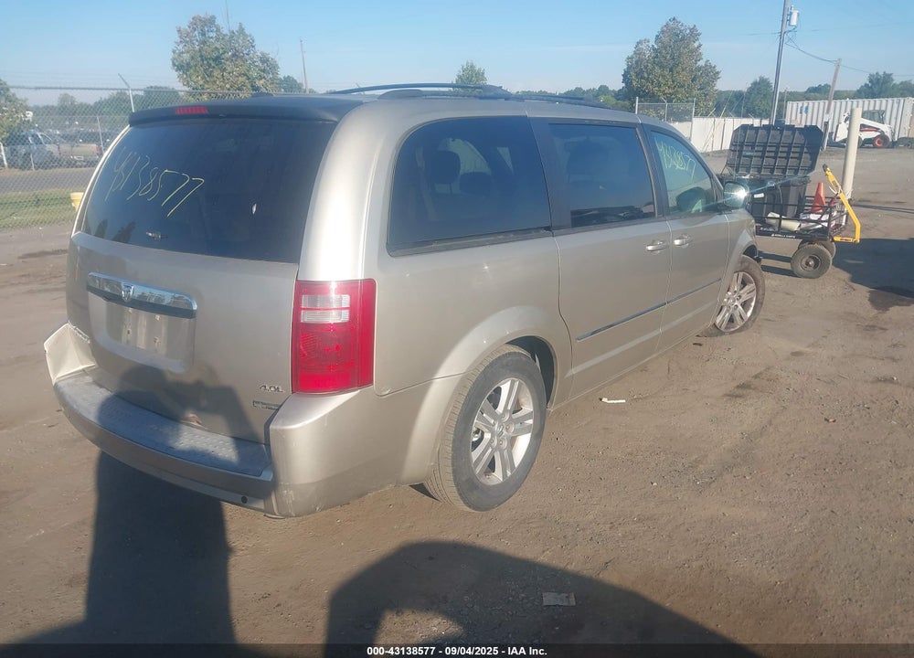 2008 DODGE GRAND CARAVAN SXT VIN: 2D8HN54X78R145872