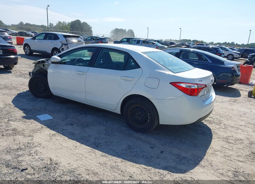 2016 TOYOTA COROLLA VIN: 2T1BURHE9GC502054