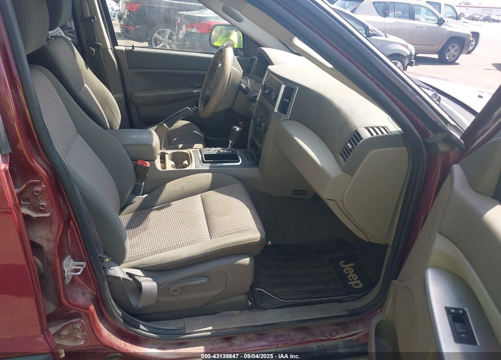 2009 JEEP GRAND CHEROKEE VIN: 1J8GR48K89C519853