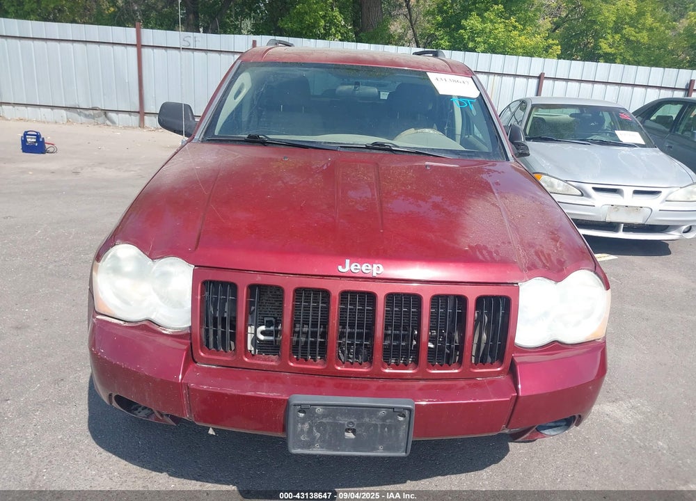 2009 JEEP GRAND CHEROKEE VIN: 1J8GR48K89C519853