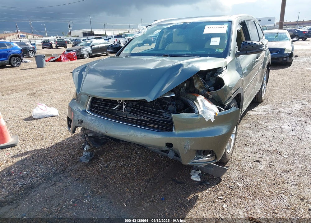 2016 TOYOTA HIGHLANDER HYBRID VIN: 5TDDCRFH7GS013877