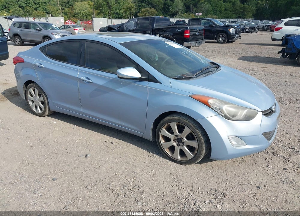 2012 HYUNDAI ELANTRA LIMITED (ULSAN PLANT) VIN: KMHDH4AE9CU451500