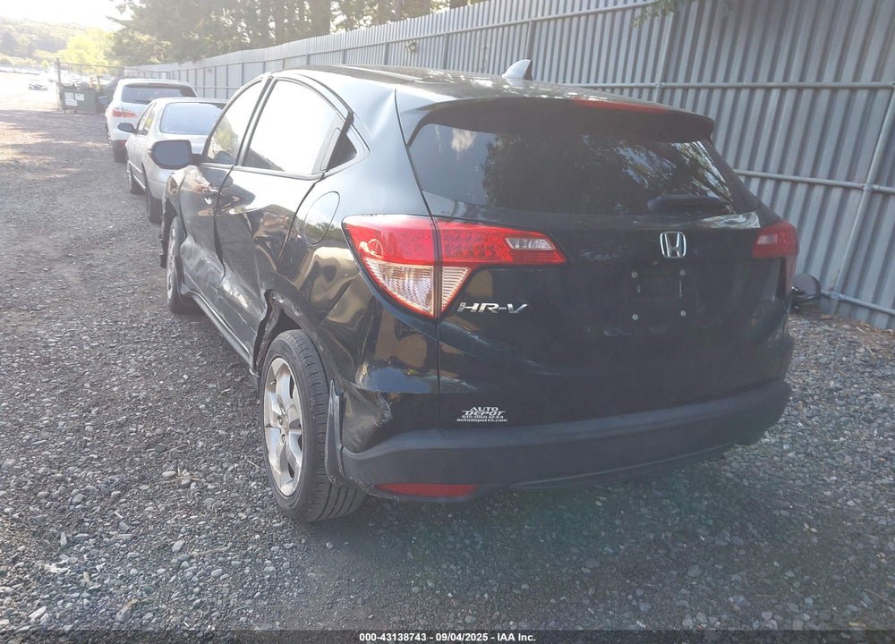 2016 HONDA HR-V VIN: 3CZRU5H53GM728681
