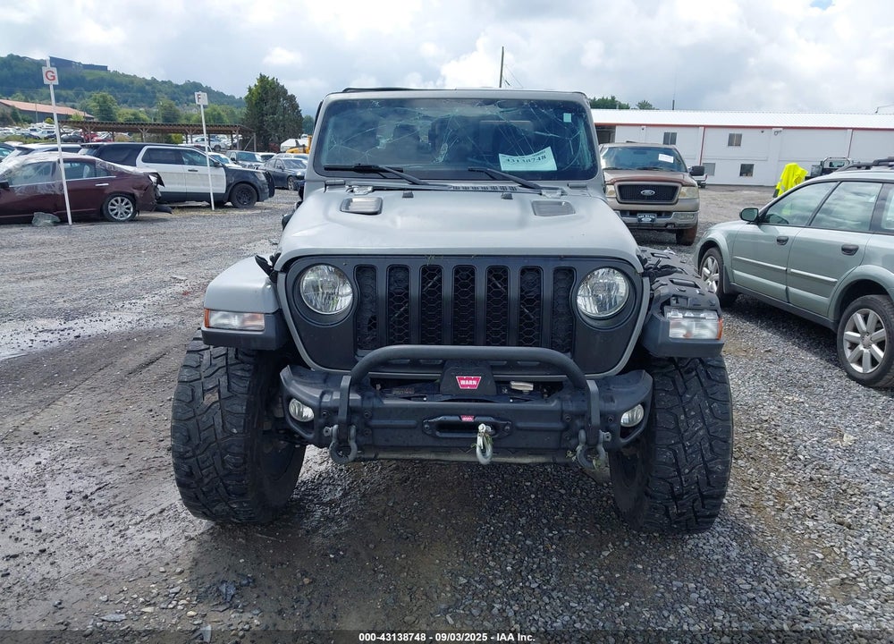 2021 JEEP GLADIATOR OVERLAND 4X4 VIN: 1C6HJTFGXML604527
