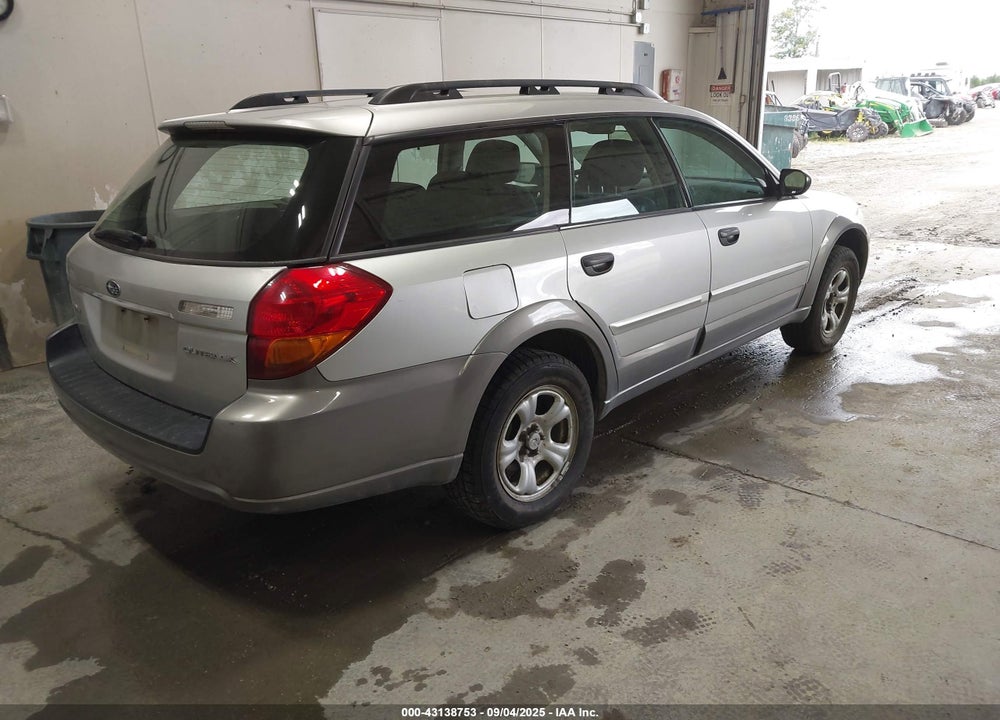 2007 SUBARU OUTBACK 2.5I BASIC VIN: 4S4BP61C177319355
