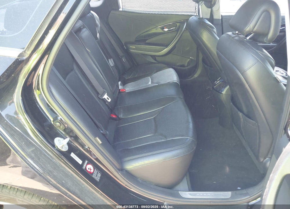 2013 HYUNDAI AZERA VIN: KMHFH4JG6DA326399