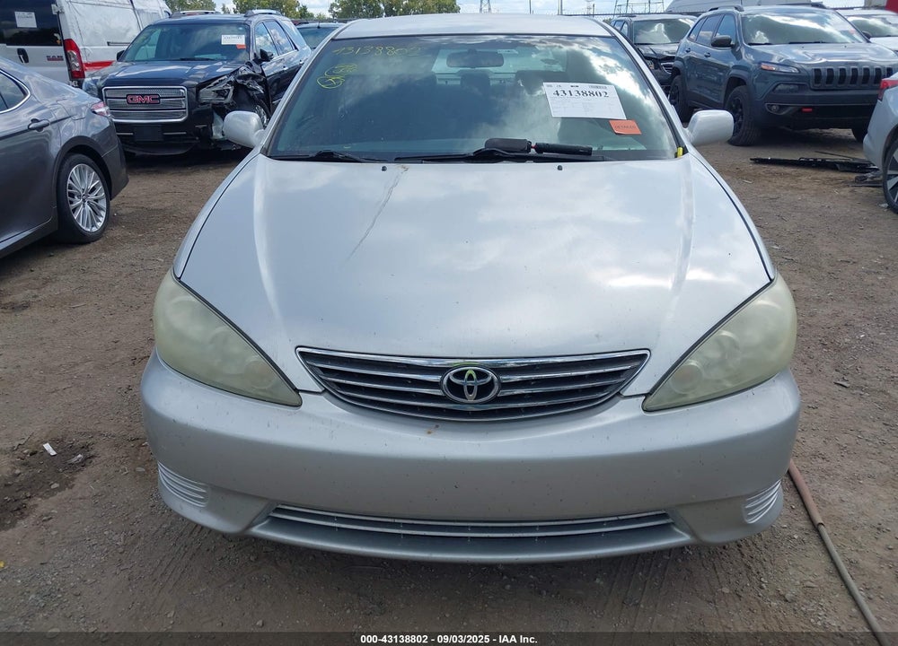 2006 TOYOTA CAMRY LE VIN: 4T1BE32K26U731987