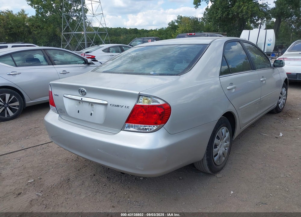 2006 TOYOTA CAMRY LE VIN: 4T1BE32K26U731987