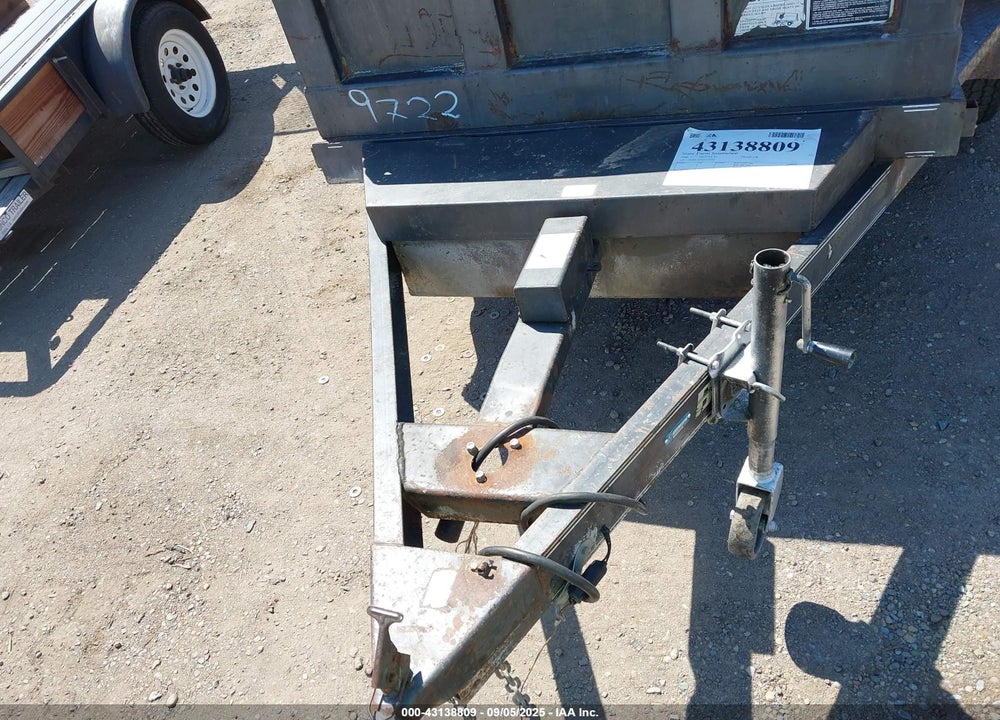 2006 BIG TEX TRAILER VIN: 16VDX102761E19722