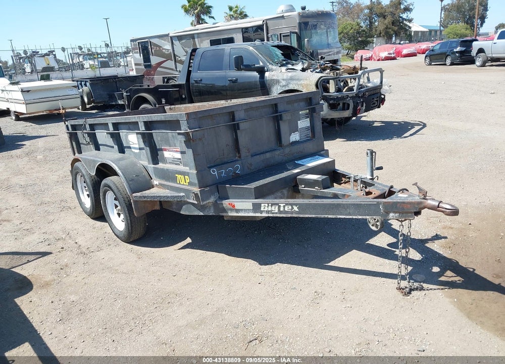 2006 BIG TEX TRAILER VIN: 16VDX102761E19722