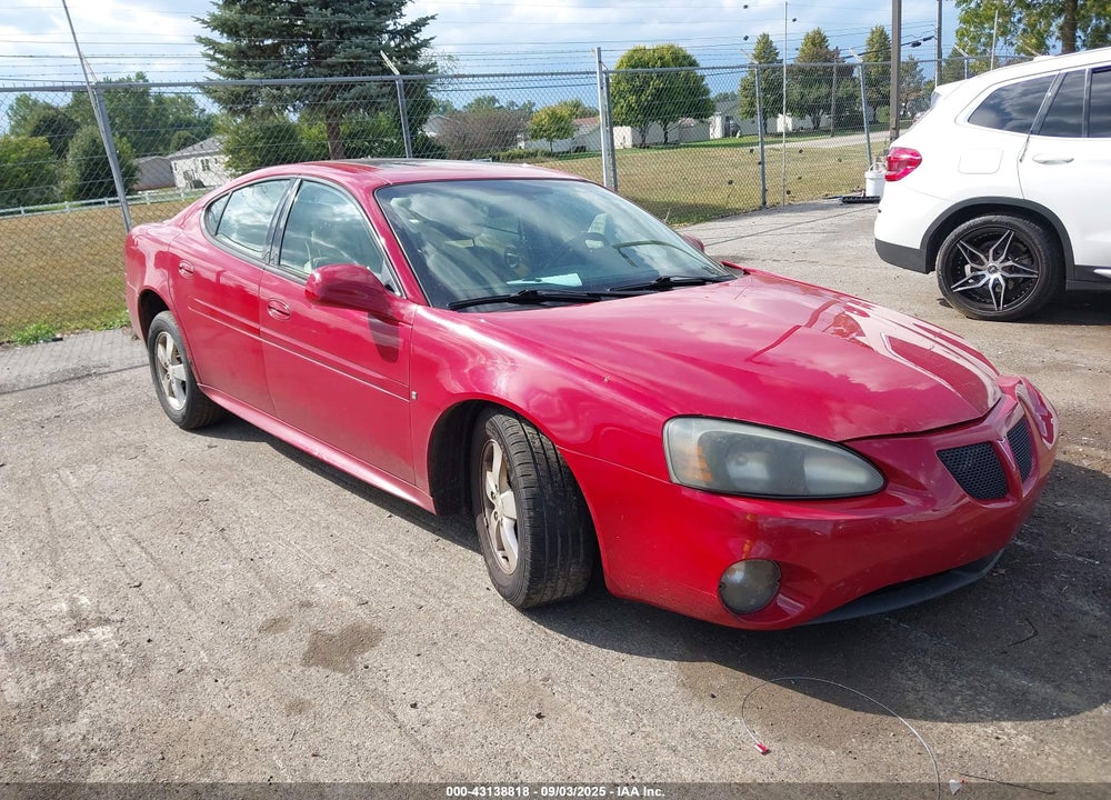 2008 PONTIAC GRAND PRIX VIN: 2G2WP552281103471