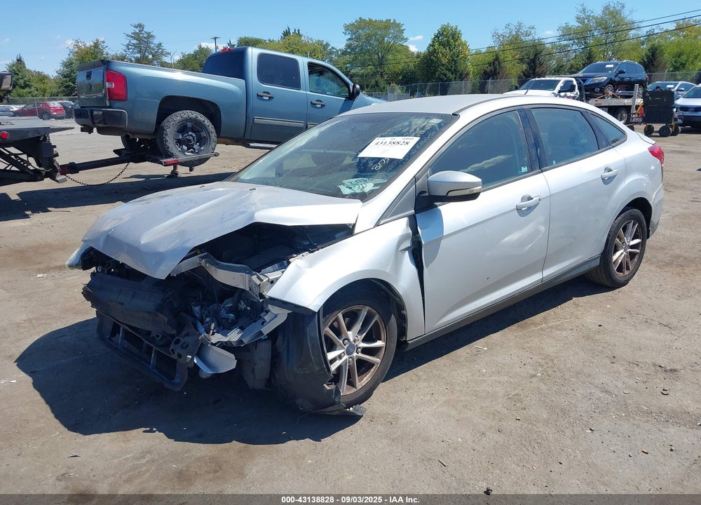 2015 FORD FOCUS SE VIN: 1FADP3F22FL365462