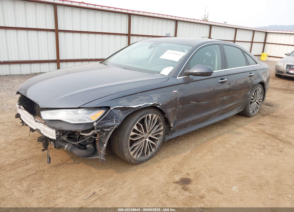 2016 AUDI A6 2.0T PREMIUM PLUS VIN: WAUGFAFC4GN077095