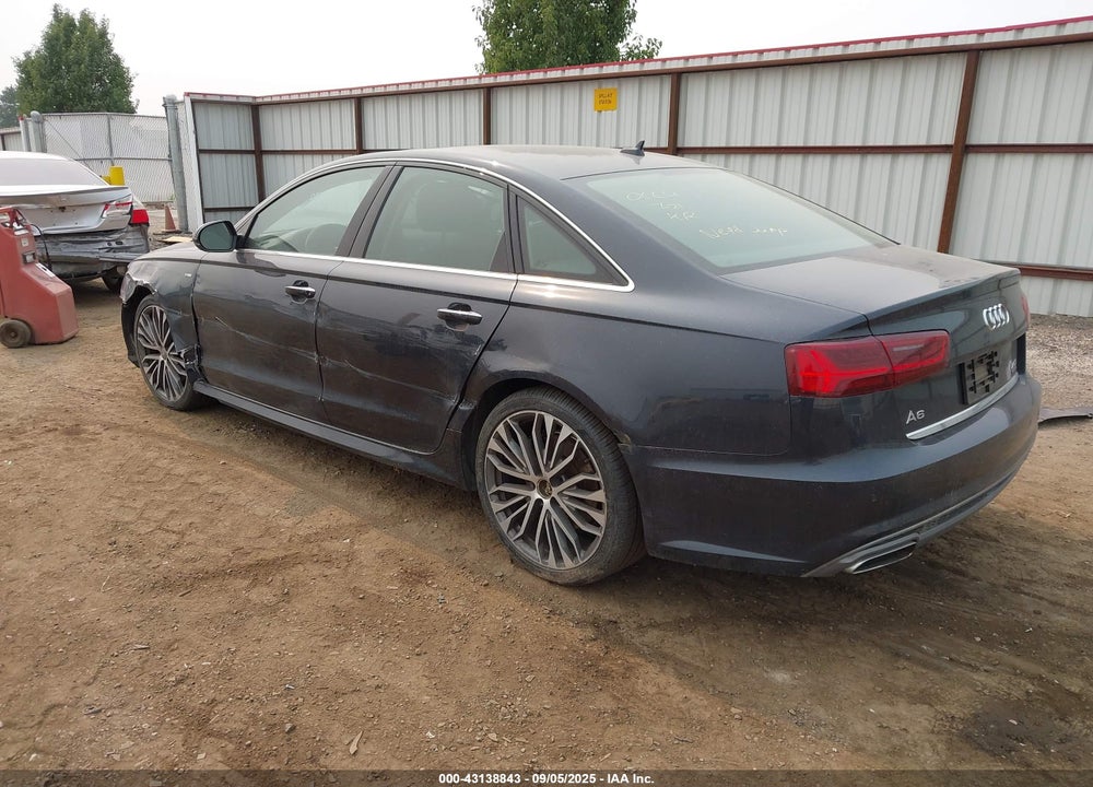 2016 AUDI A6 2.0T PREMIUM PLUS VIN: WAUGFAFC4GN077095