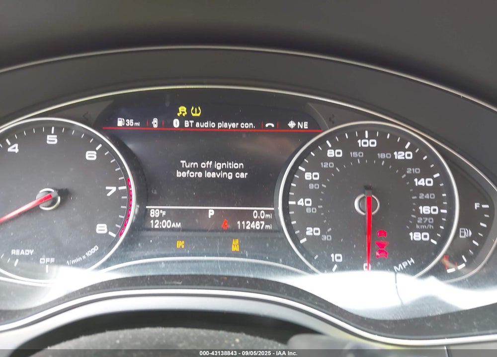 2016 AUDI A6 2.0T PREMIUM PLUS VIN: WAUGFAFC4GN077095