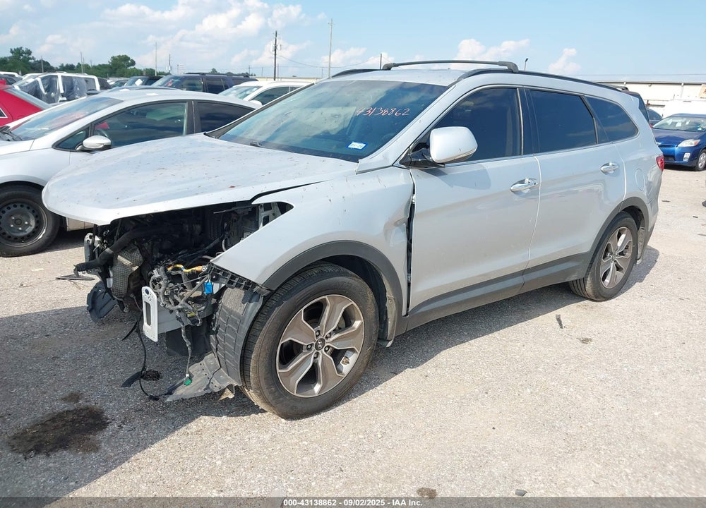 2014 HYUNDAI SANTA FE VIN: KM8SN4HF1EU050590
