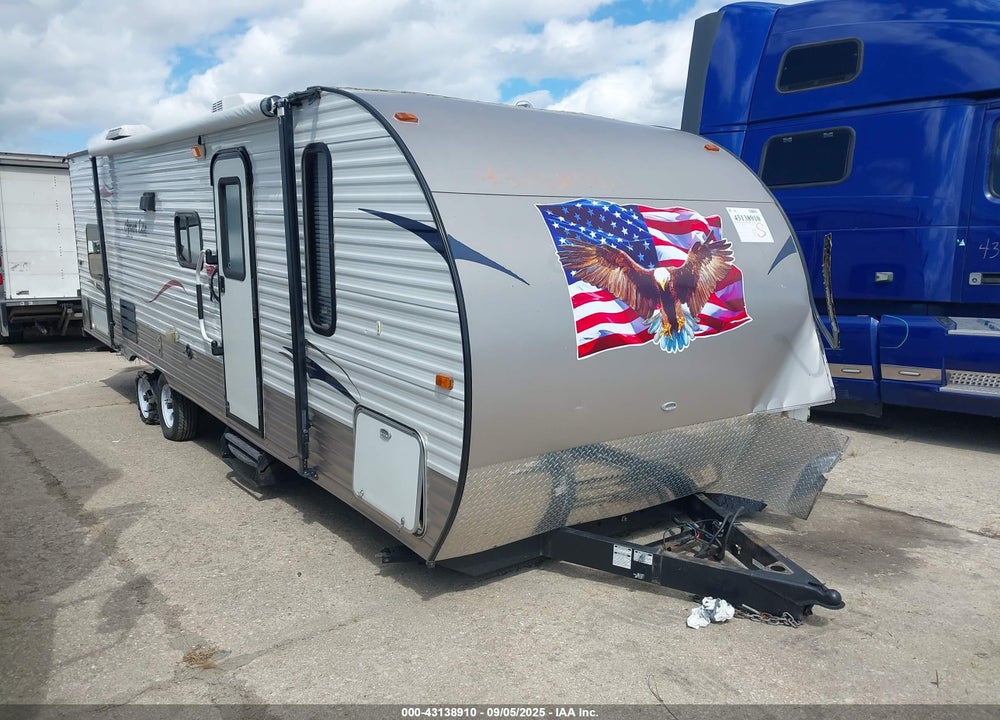 2014 GULFSTREAM AMERI-LITE TRAVEL TRAILER VIN: 1NL1GTL28E1112250