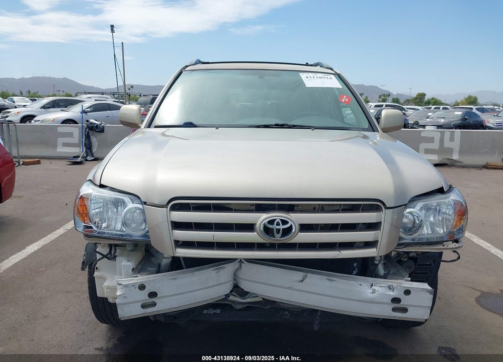 2005 TOYOTA HIGHLANDER V6 VIN: JTEEP21A750115220