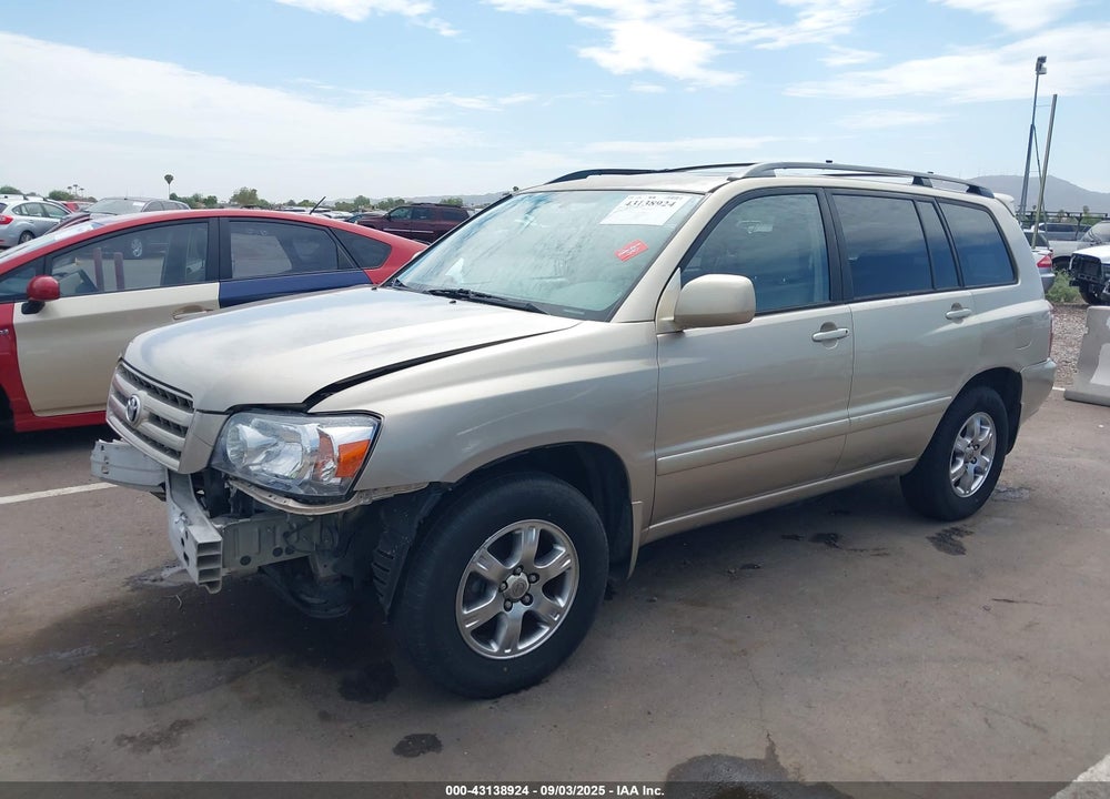 2005 TOYOTA HIGHLANDER V6 VIN: JTEEP21A750115220