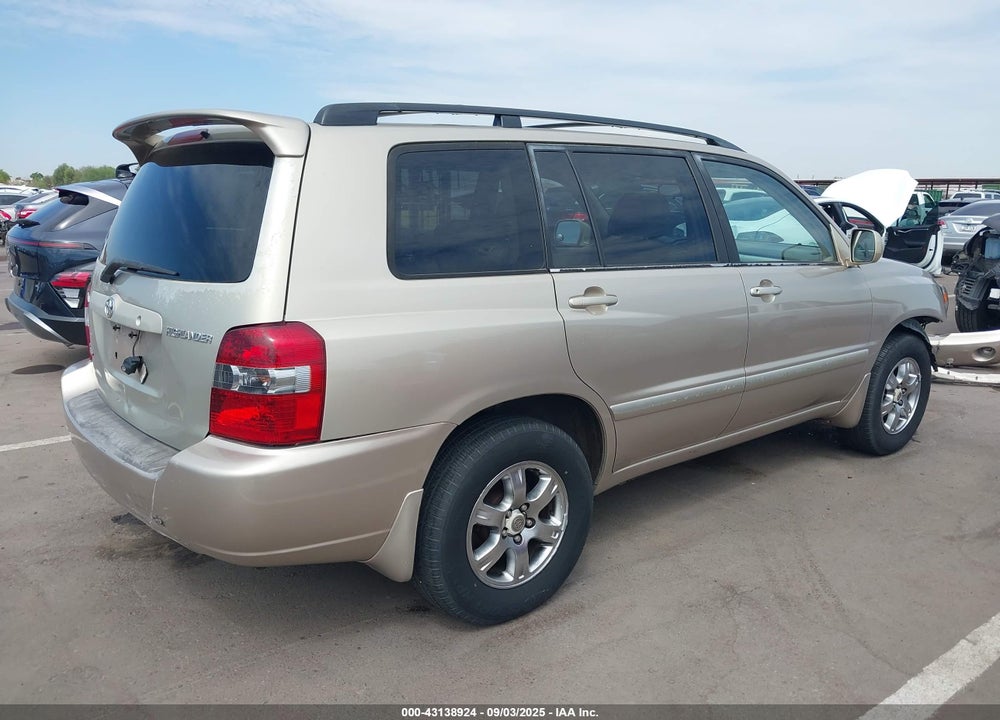 2005 TOYOTA HIGHLANDER V6 VIN: JTEEP21A750115220