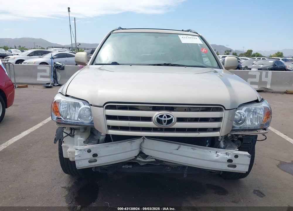 2005 TOYOTA HIGHLANDER V6 VIN: JTEEP21A750115220
