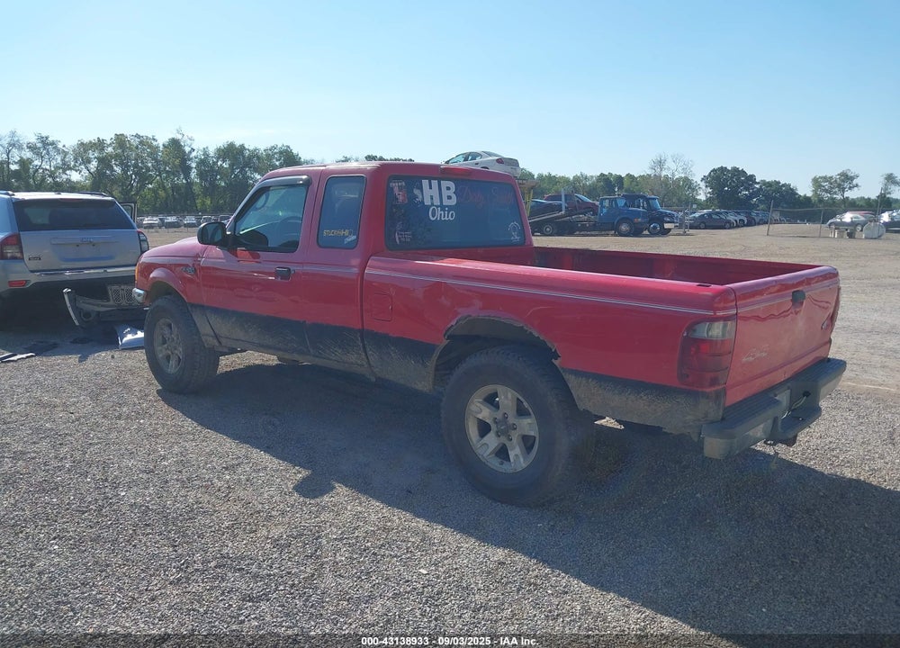 2003 FORD RANGER XLT VIN: 1FTYR15E13PB10022