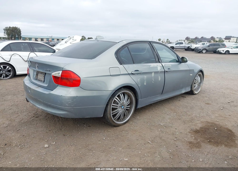 2006 BMW 325I VIN: WBAVB13526KX51334