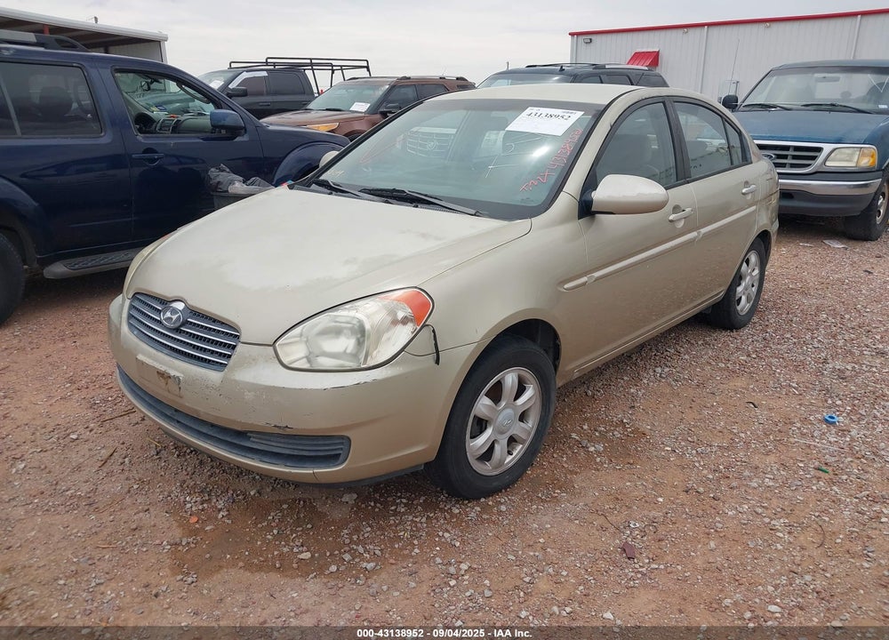2006 HYUNDAI ACCENT GLS VIN: KMHCN46C46U057631