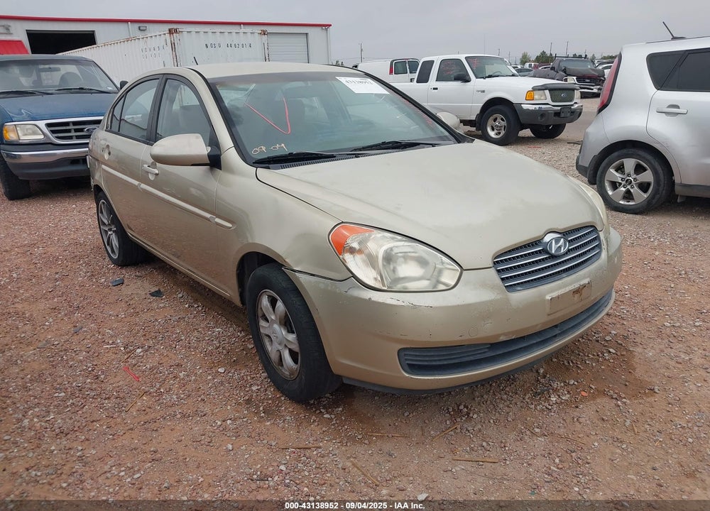 2006 HYUNDAI ACCENT GLS VIN: KMHCN46C46U057631