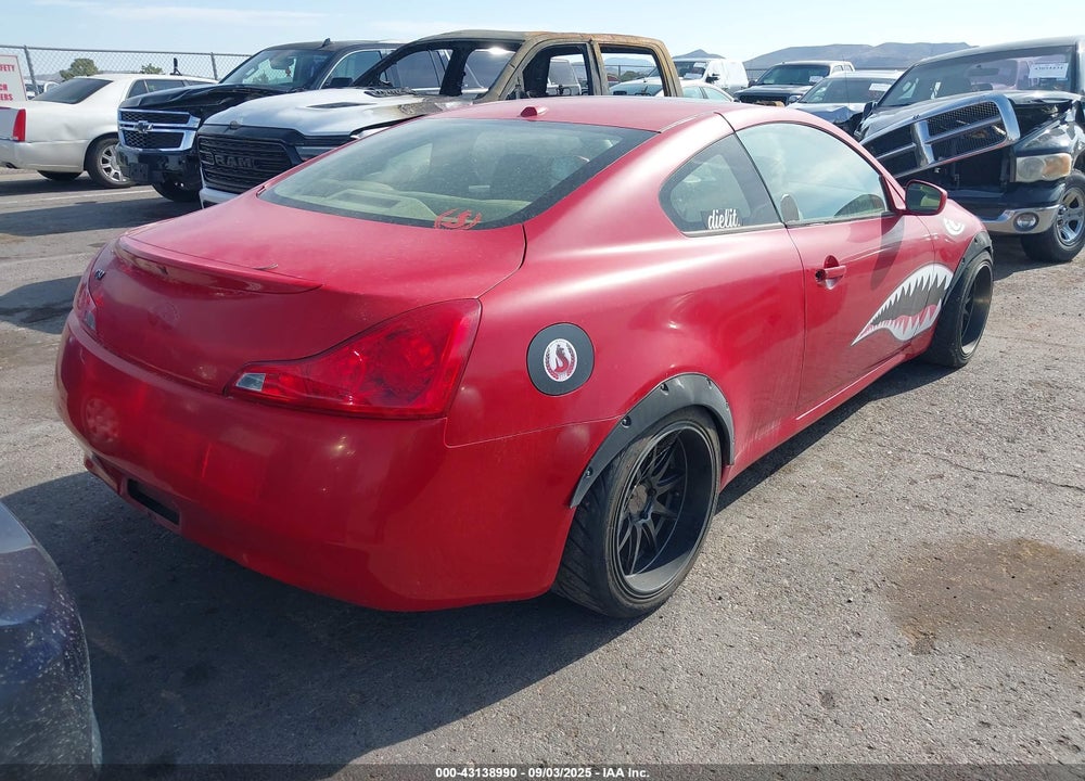 2008 INFINITI G37 VIN: JNKCV64E68M118094