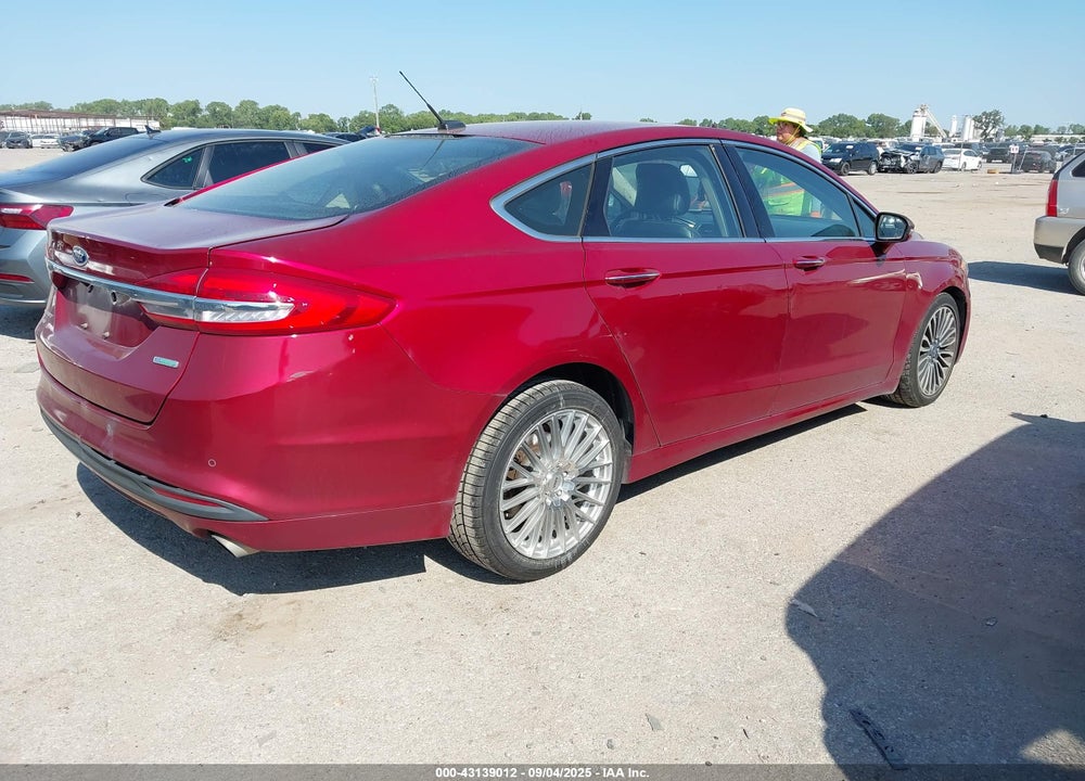 2018 FORD FUSION VIN: 3FA6P0HD3JR144839