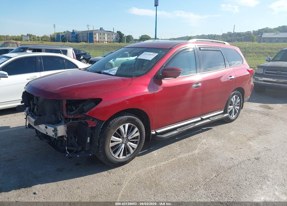 2017 NISSAN PATHFINDER SL VIN: 5N1DR2MM4HC603121