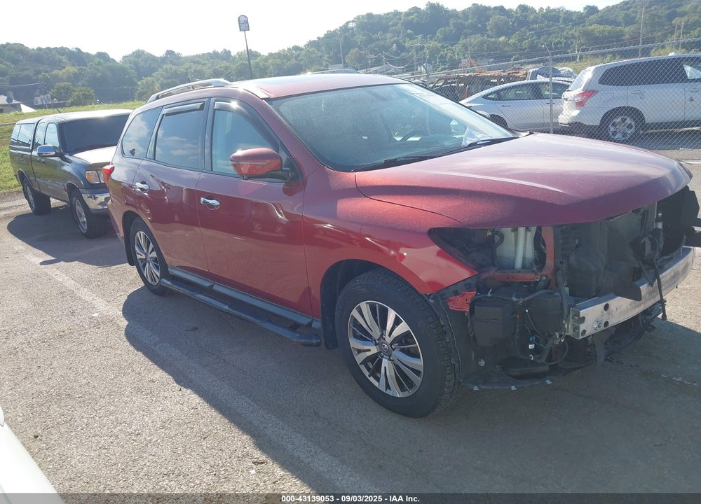 2017 NISSAN PATHFINDER SL VIN: 5N1DR2MM4HC603121