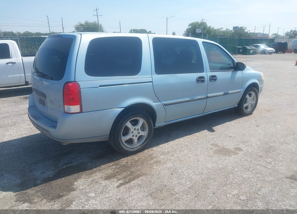 2007 CHEVROLET UPLANDER LS VIN: 1GNDV23127D128527