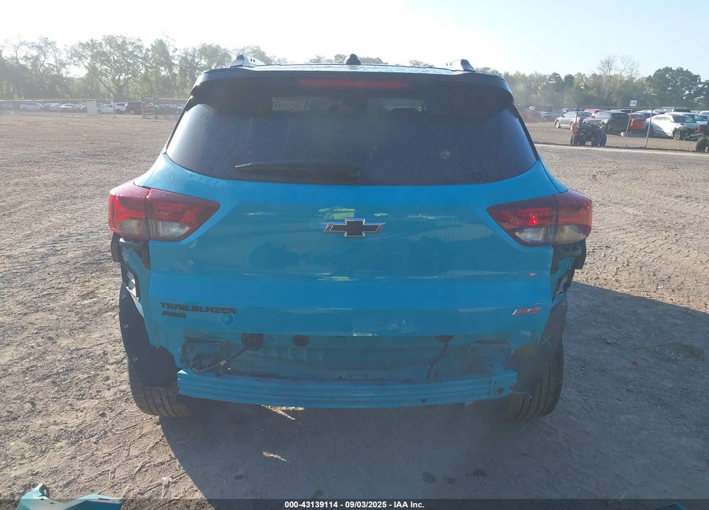 2022 CHEVROLET TRAILBLAZER AWD RS VIN: KL79MUSL5NB043994