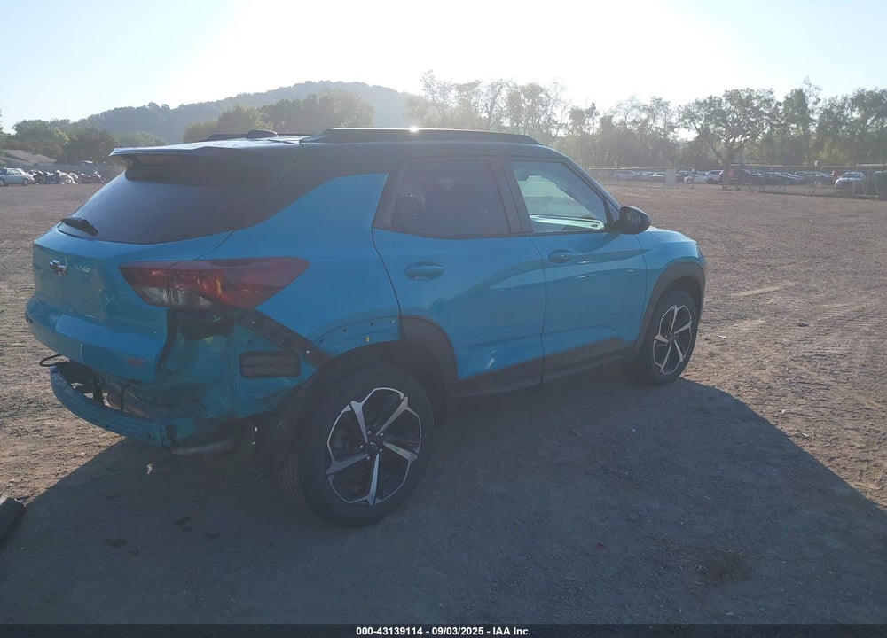 2022 CHEVROLET TRAILBLAZER AWD RS VIN: KL79MUSL5NB043994