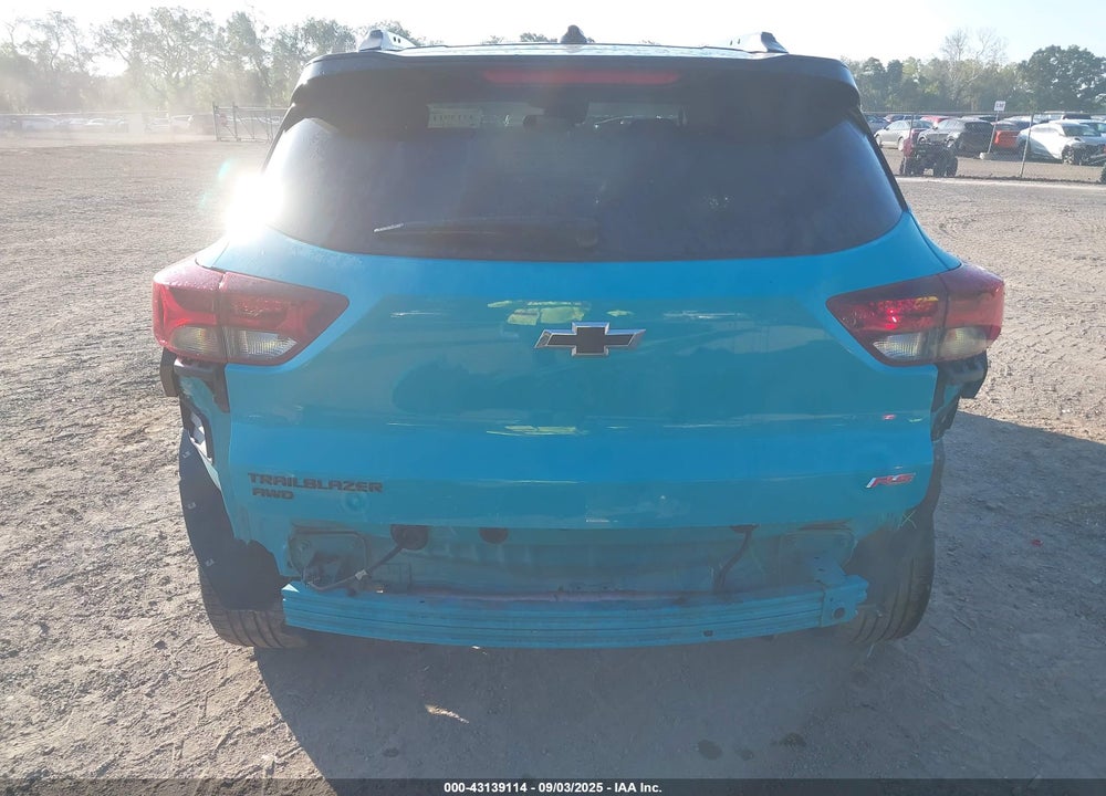 2022 CHEVROLET TRAILBLAZER AWD RS VIN: KL79MUSL5NB043994