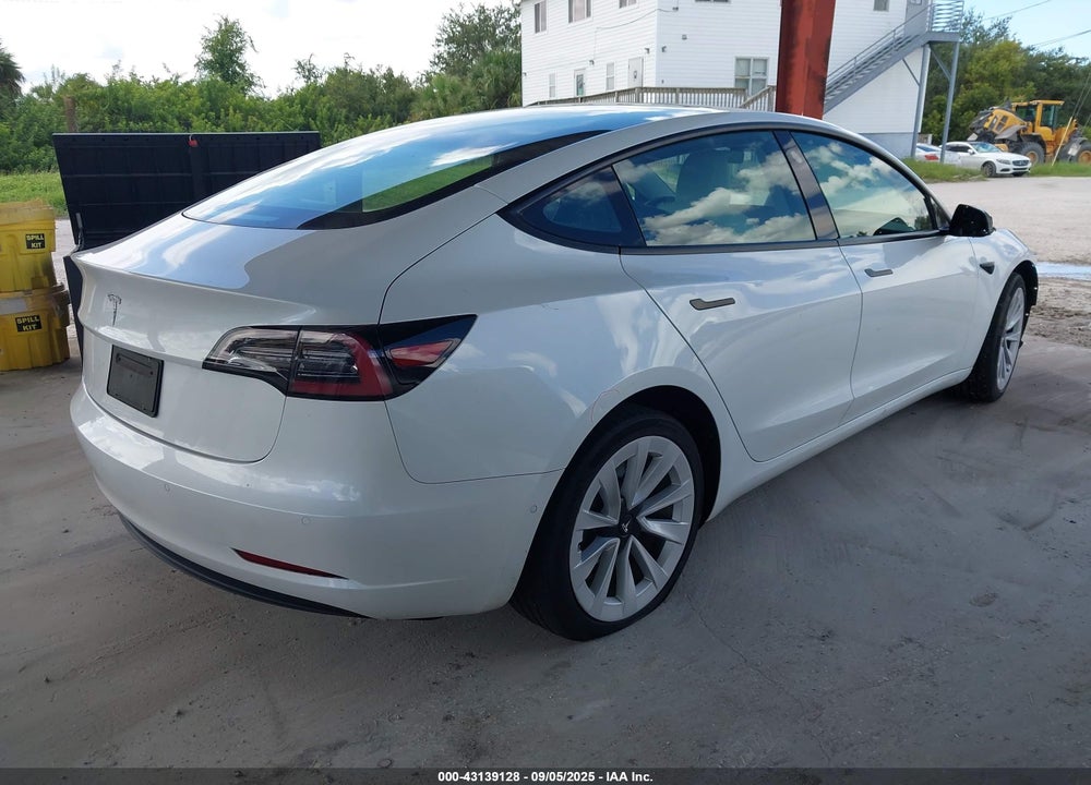 2021 TESLA MODEL 3 VIN: 5YJ3E1EA7MF064596