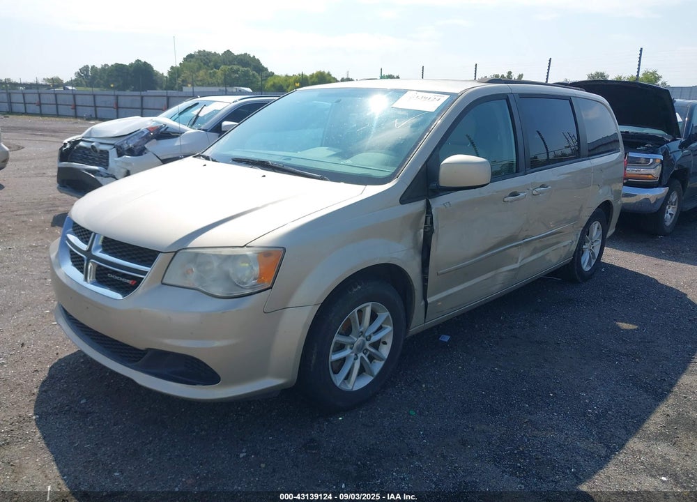 2014 DODGE GRAND CARAVAN SXT VIN: 2C4RDGCG9ER244787
